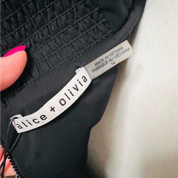 ALICE + OLIVIA • MELVINA FLORAL MINI DRESS - Picture 8 of 11